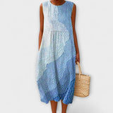 Triana - Vestido Maxi Artístico