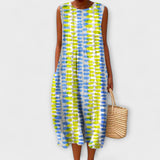 Triana - Vestido Maxi Artístico