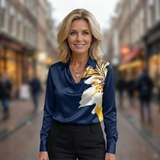 Isabella - Blusa Satinada Elegante