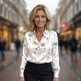 Isabella - Blusa Satinada Elegante