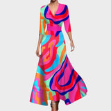 Daniela - Vestido maxi premium hecho a mano