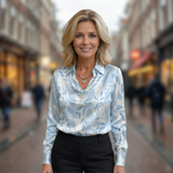 Isabella - Blusa Satinada Elegante