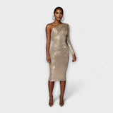 Claudia - Vestido de Noche con Escote Cruzado