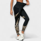 Carmo - Leggings de cintura alta con estampado de leopardo