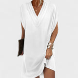 Elena - Vestido Elegante con Mangas Abiertas