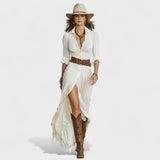 Emma María - Vestido largo maxi