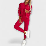 Sofía - Conjunto de abrigo, chaleco y pantalones