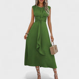 Emilia - Vestido maxi elegante sin mangas y cuello redondo