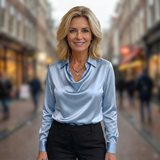 Isabella - Blusa Satinada Elegante