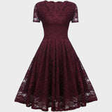 Ángeles - Vestido de Encaje Floral