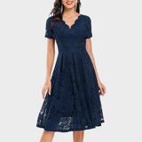 Ángeles - Vestido de Encaje Floral