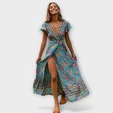 Rosa - Vestido Maxi Boho