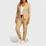 Laura - Conjunto Elegante con Chaqueta y Pantalones