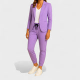 Laura - Conjunto Elegante con Chaqueta y Pantalones