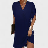 Elena - Vestido Elegante con Mangas Abiertas