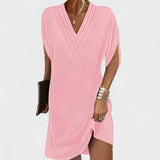 Elena - Vestido Elegante con Mangas Abiertas