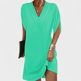 Elena - Vestido Elegante con Mangas Abiertas