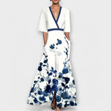 Celia - Vestido de señora con manga elegante