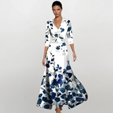 Celia - Vestido de señora con manga elegante